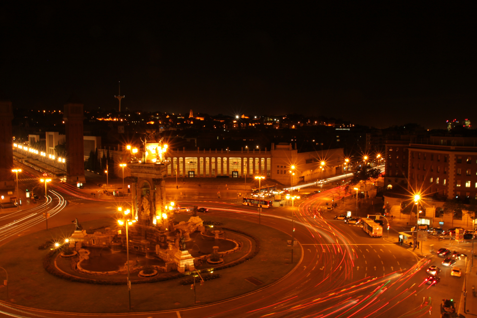 Barcelona bei Nacht