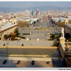 Barcelona, Blick vom Palau Nacional (Vistas del Palau Nacional)