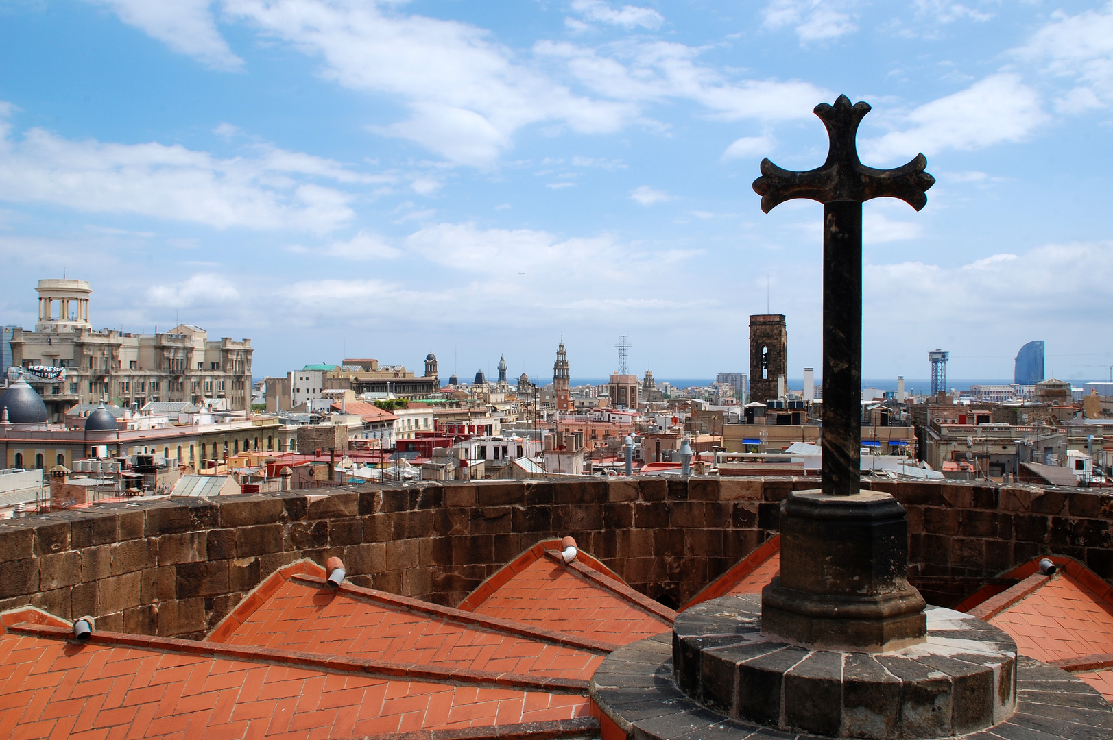 BARCELONA: Blick von der Kathedrale
