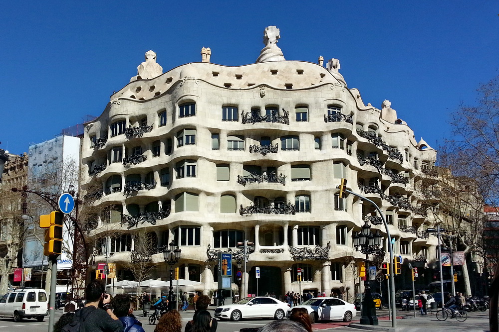 Barcelona Casa Milà (von Gaudí)