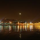 Barcelona - Castell bei Nacht im herrlichen Sommer 2010