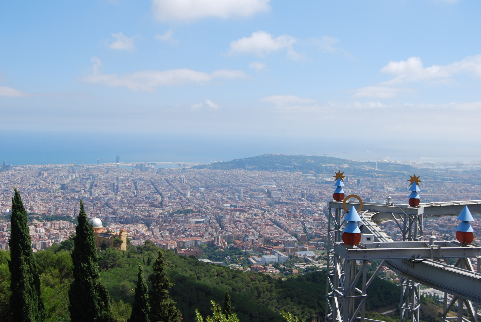 Barcelona desde el Tibidabo