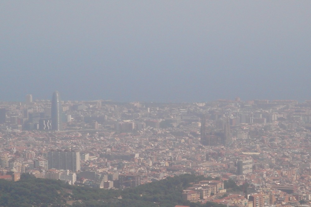 BARCELONA DIFUMINADA Imagen Foto Ciudades Motivos Fotos De