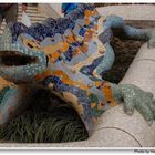 Barcelona, Drache im Güell-Park ( Dragón en el Parc Güell)