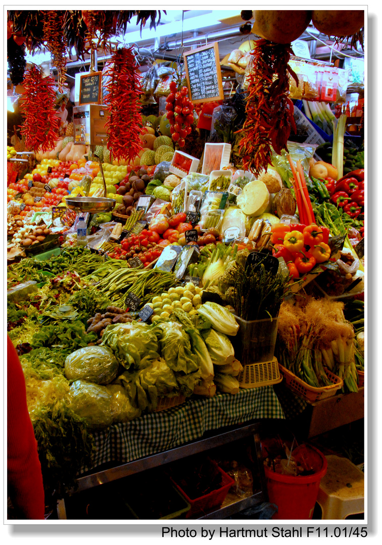 Barcelona, en el Mercat de Sant Josep - La Boqueria