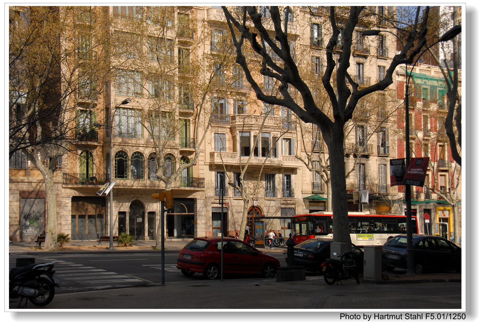 Barcelona, en la Avinguda Diagonal