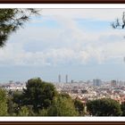 BARCELONA ENTRE VERDES, DESDE PARC L'ORENETA.