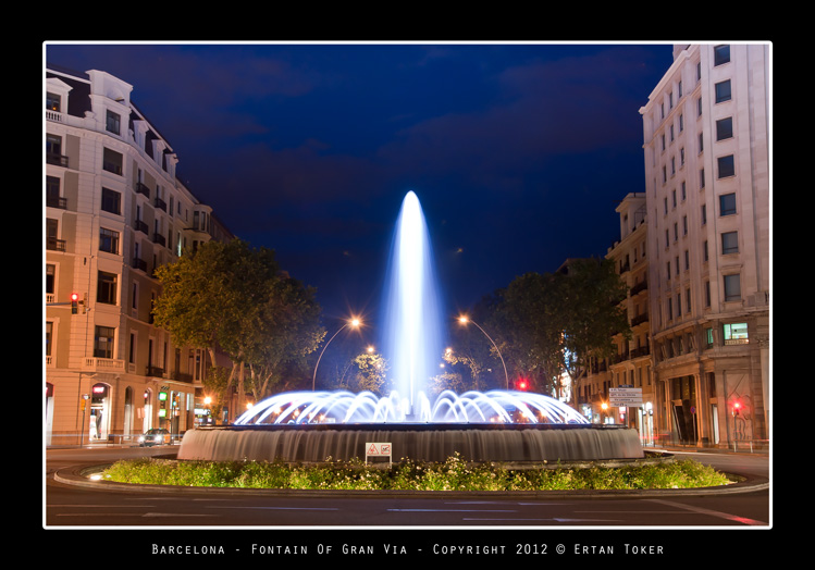 Barcelona - Fontain of Gran Via