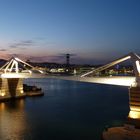 Barcelona-Hafen am Abend