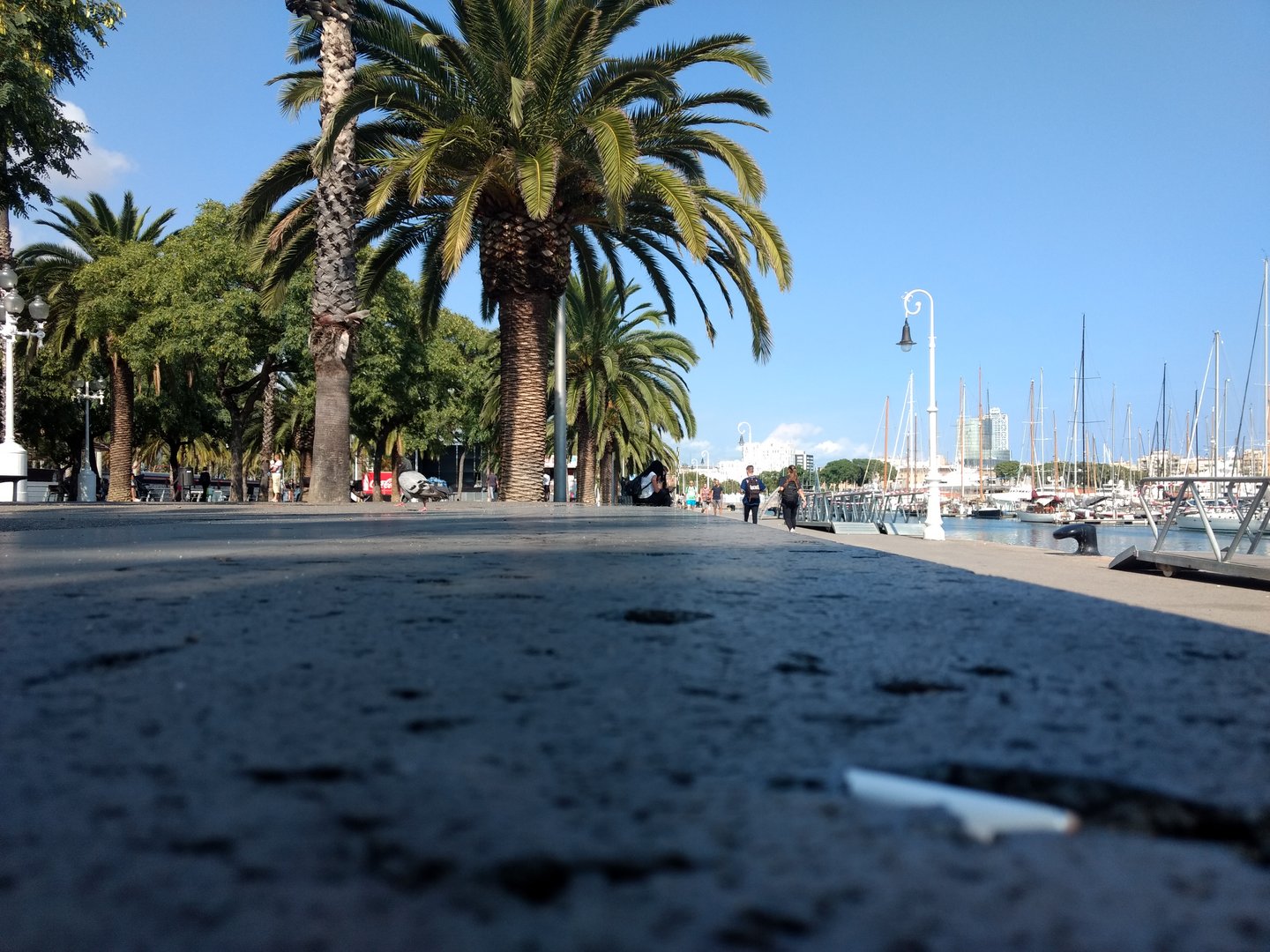 Barcelona Hafenpromenade