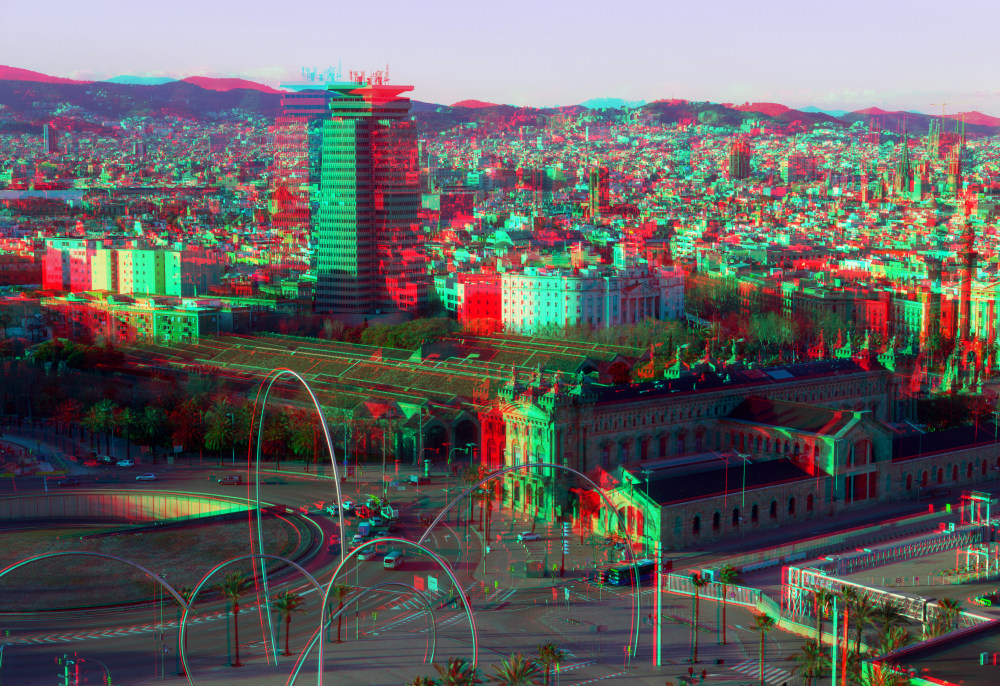 Barcelona in 3D
