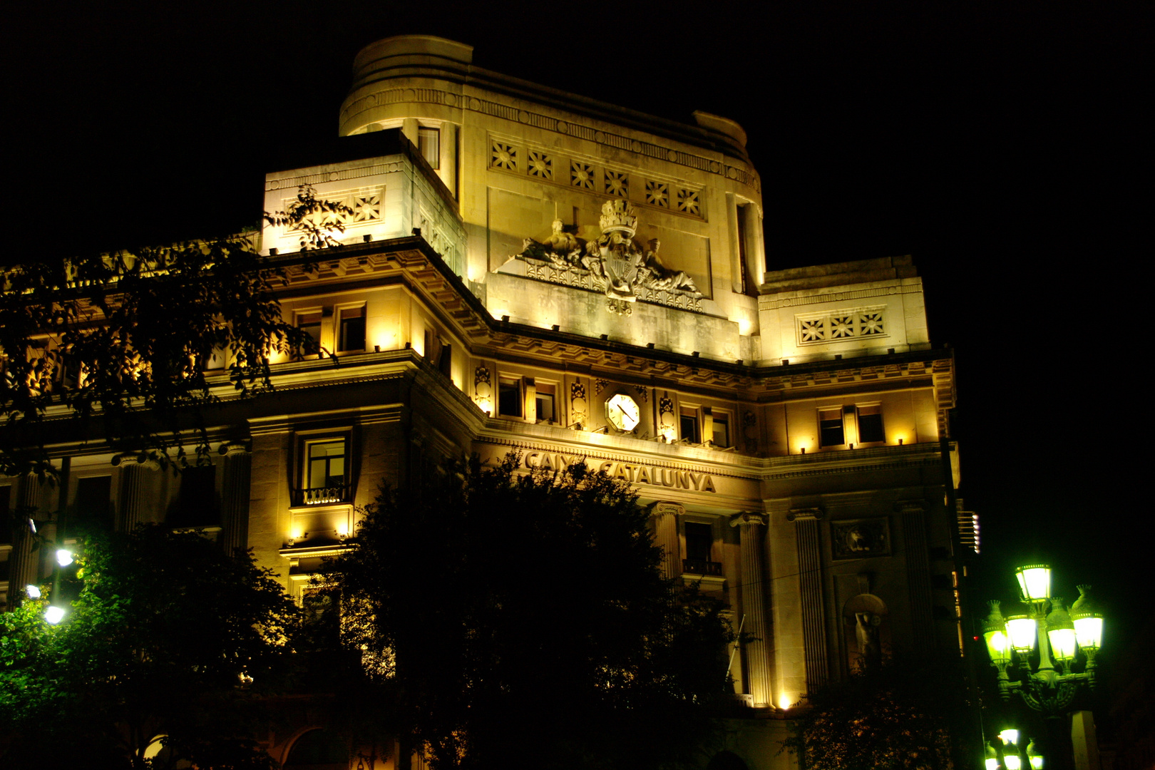 Barcelona in der Nacht