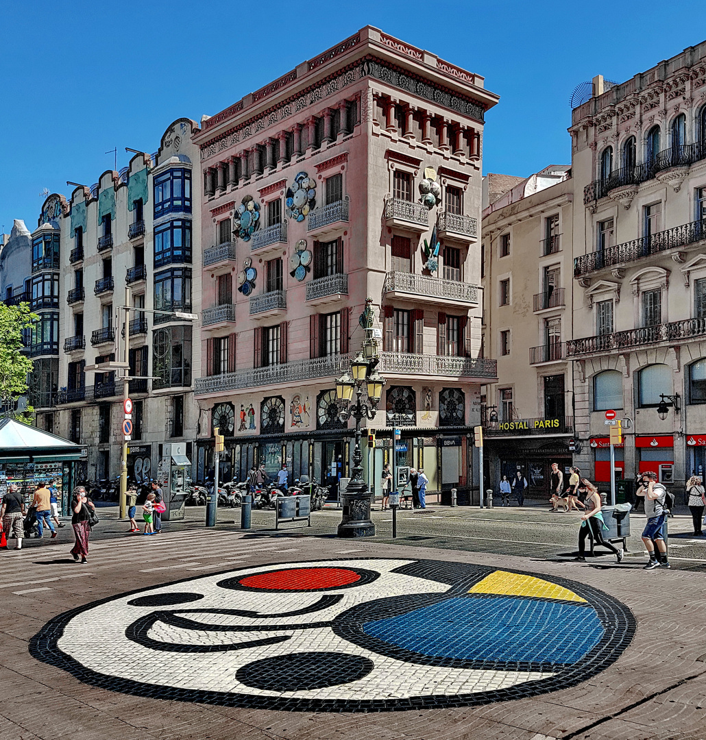 Barcelona: Joan Miró Streetart