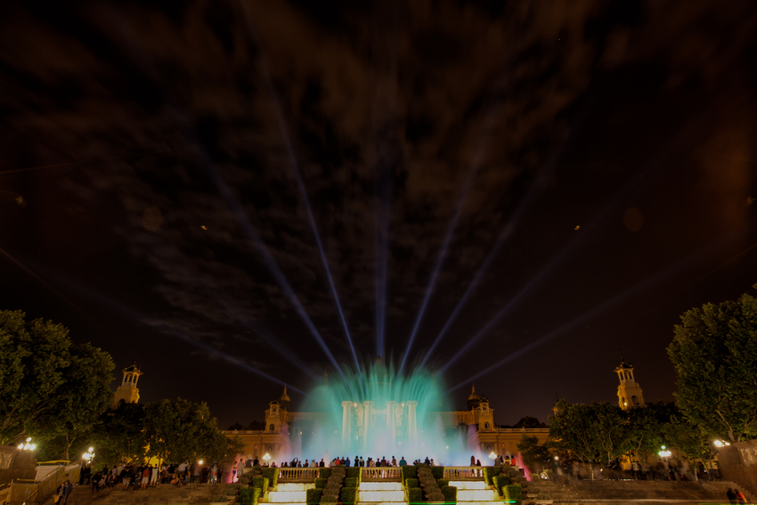 Barcelona - Magische Brunnen von Montjuïc