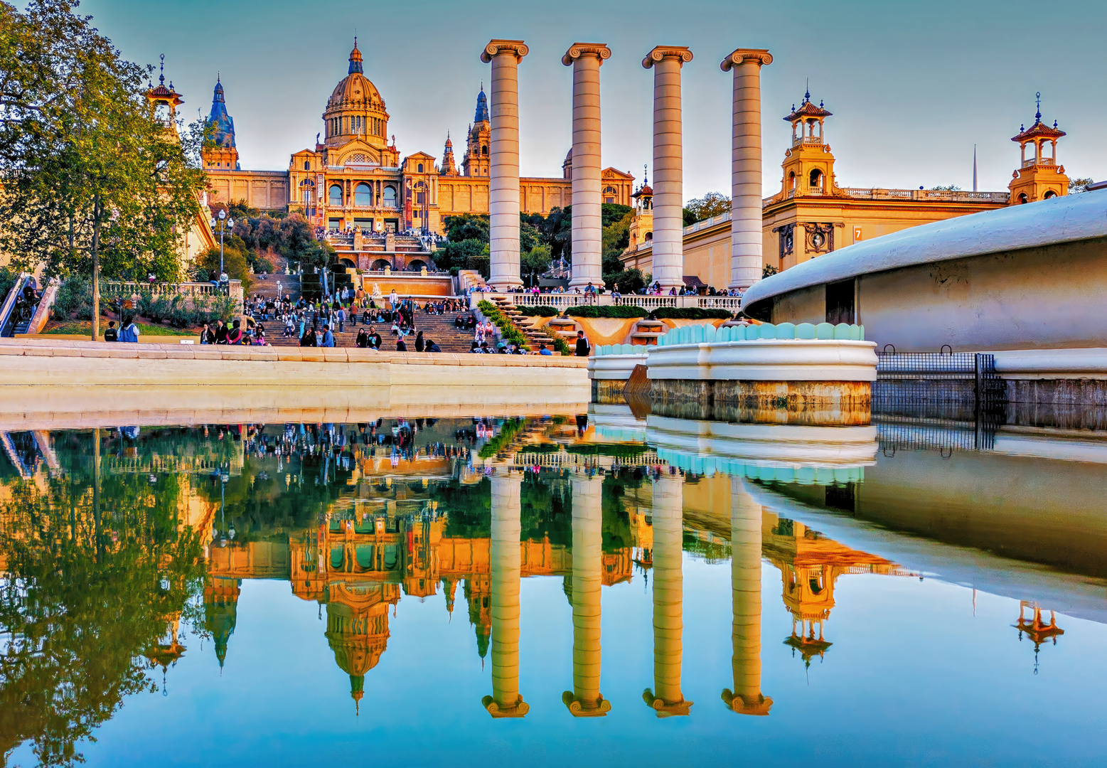 Barcelona Magischer Brunnen