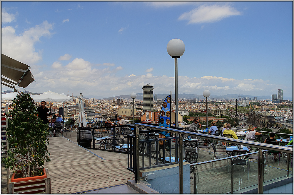 BARCELONA - MONTJUIC CAFE