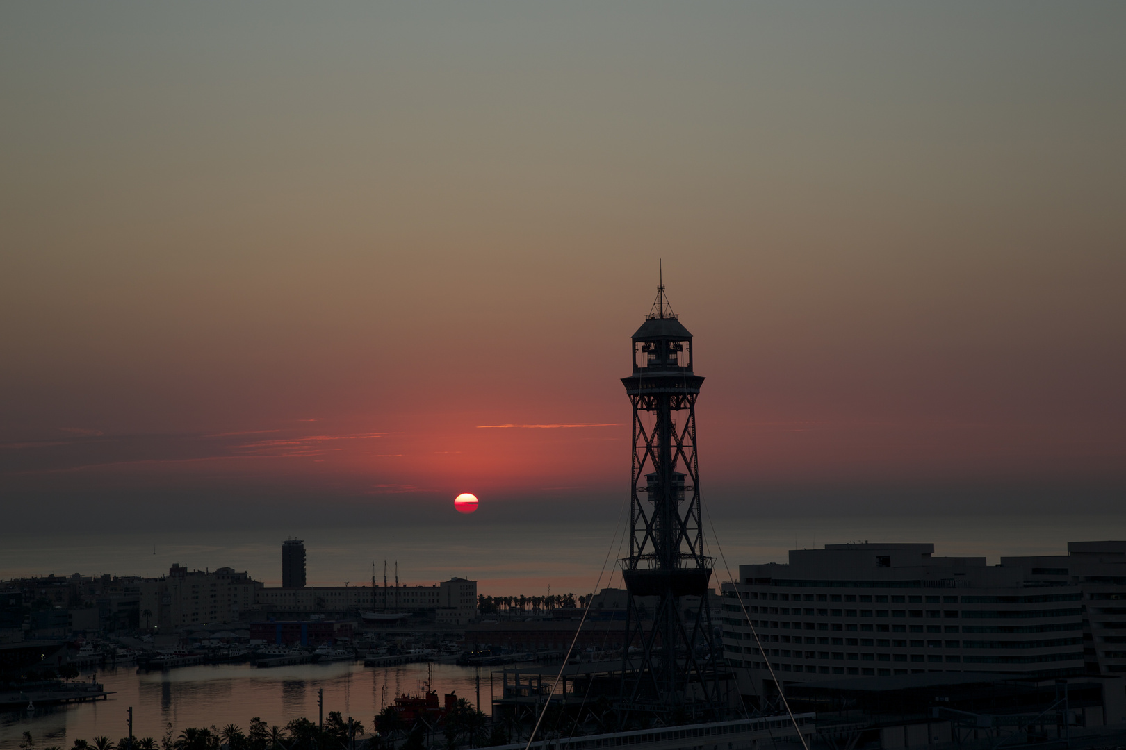 Barcelona Morgendämmerung 4