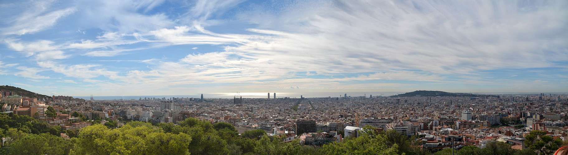 Barcelona panorama