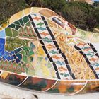 Barcelona Parc Güell 2, unendliche Bänke