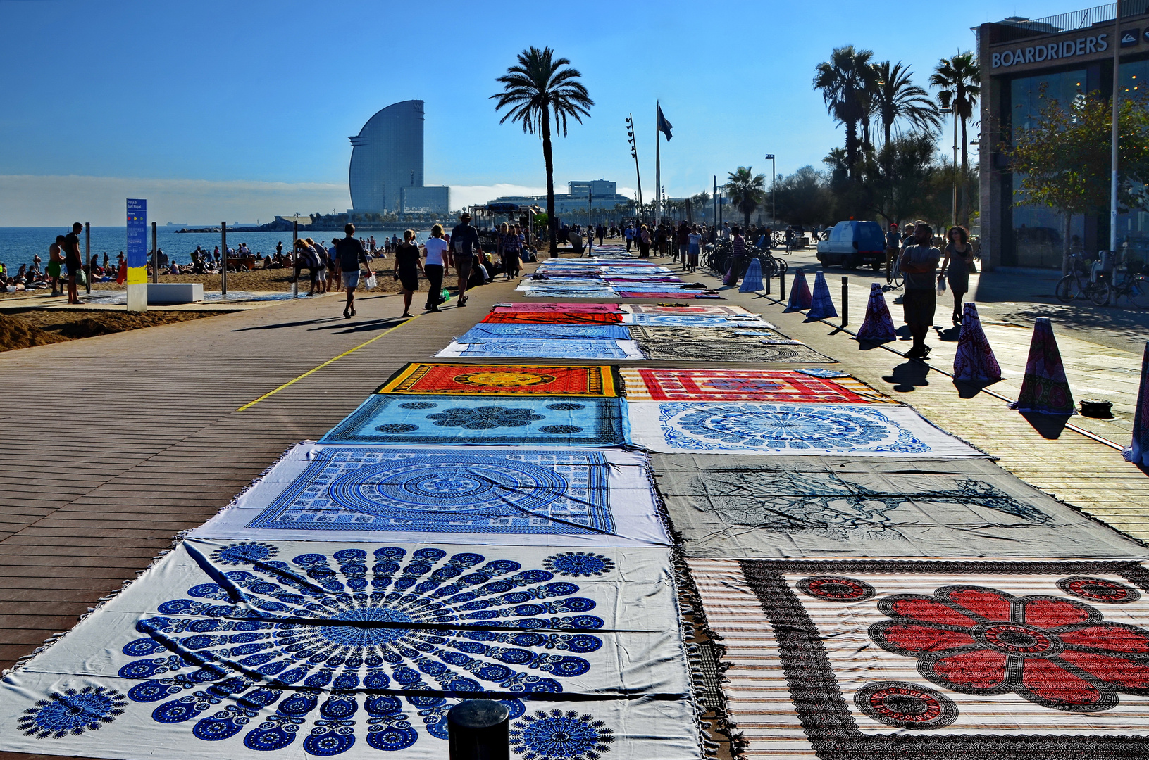 Barcelona, Paseo Marítimo