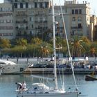 Barcelona, Puerto de la Barceloneta.