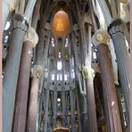 Barcelona - Sagrada Familia Innenraum