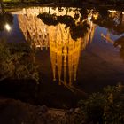 Barcelona - Sagrada Familia Spiegelung