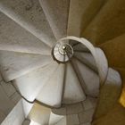 Barcelona Sagrada Familia Wendeltreppe / corkscrew stairs