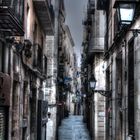 Barcelona Serie - Die einsame Gasse