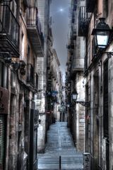 Barcelona Serie - Die einsame Gasse