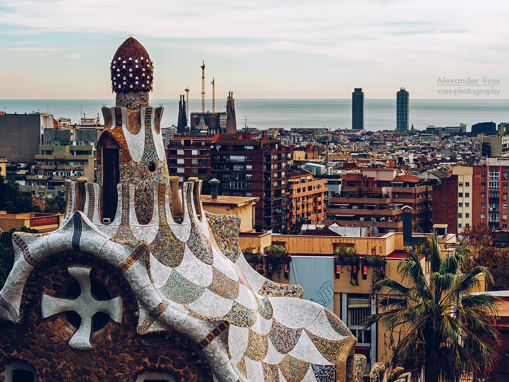 Barcelona Skyline / Park Güell