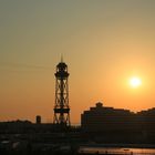 Barcelona Sonnenaufgang Hafen 2