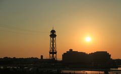 Barcelona Sonnenaufgang Hafen 2