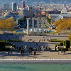 Barcelona zur goldenen Stunde