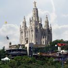 Barcelona18-Stadtblick im Sommer