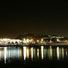 Barcelona´s Hafen bei Nacht