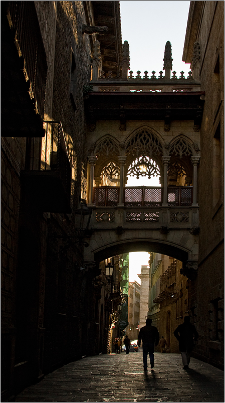 Barcelonas Seufzerbrücke