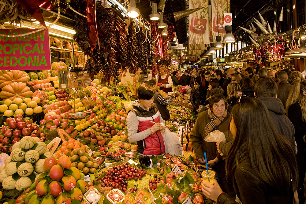 Barcelonoa, Mercat de la Boqueria