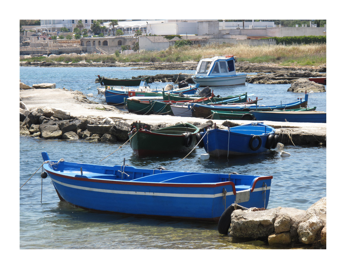 Barche a Polignano mare (Ba)