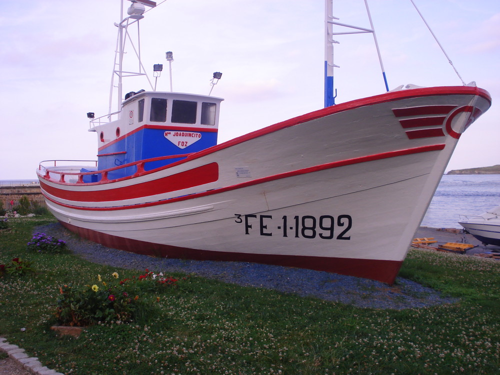 barco en Foz