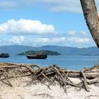 barcos bucaneros para turistas....