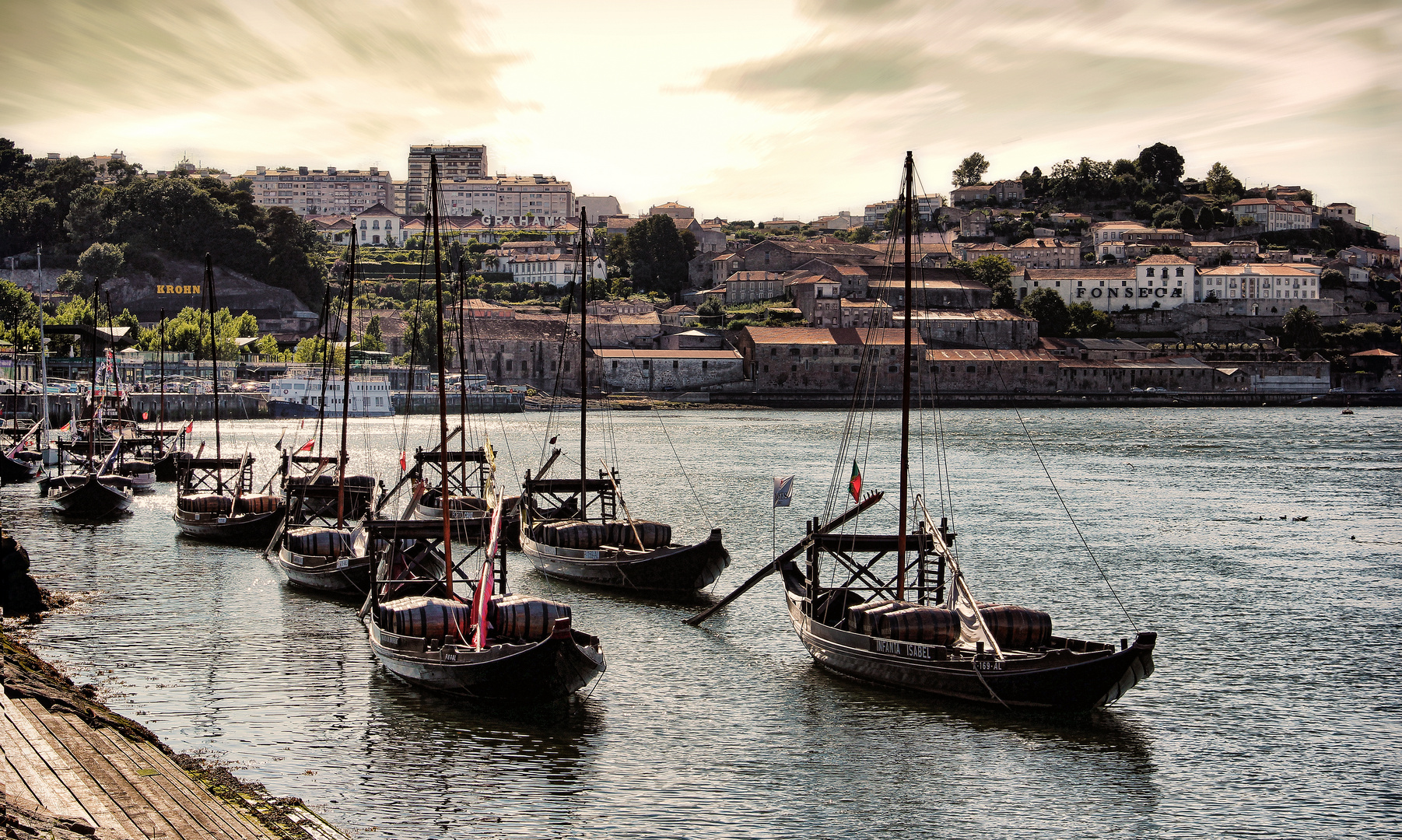 Barcos Rabelos of Porto