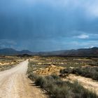 Bardenas Reales, Regen oder Sonne?