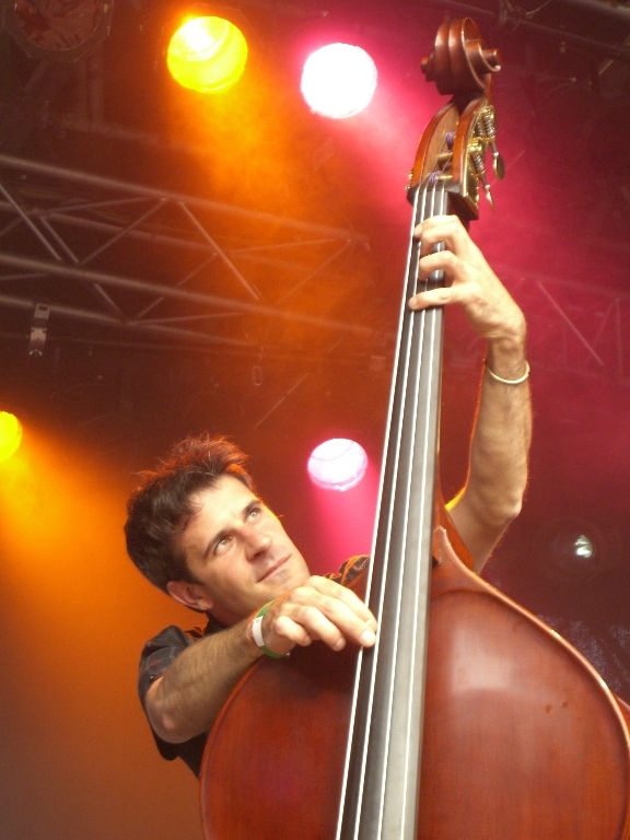 Bardentreffen 2009 - Bassist von "Ma Valise"