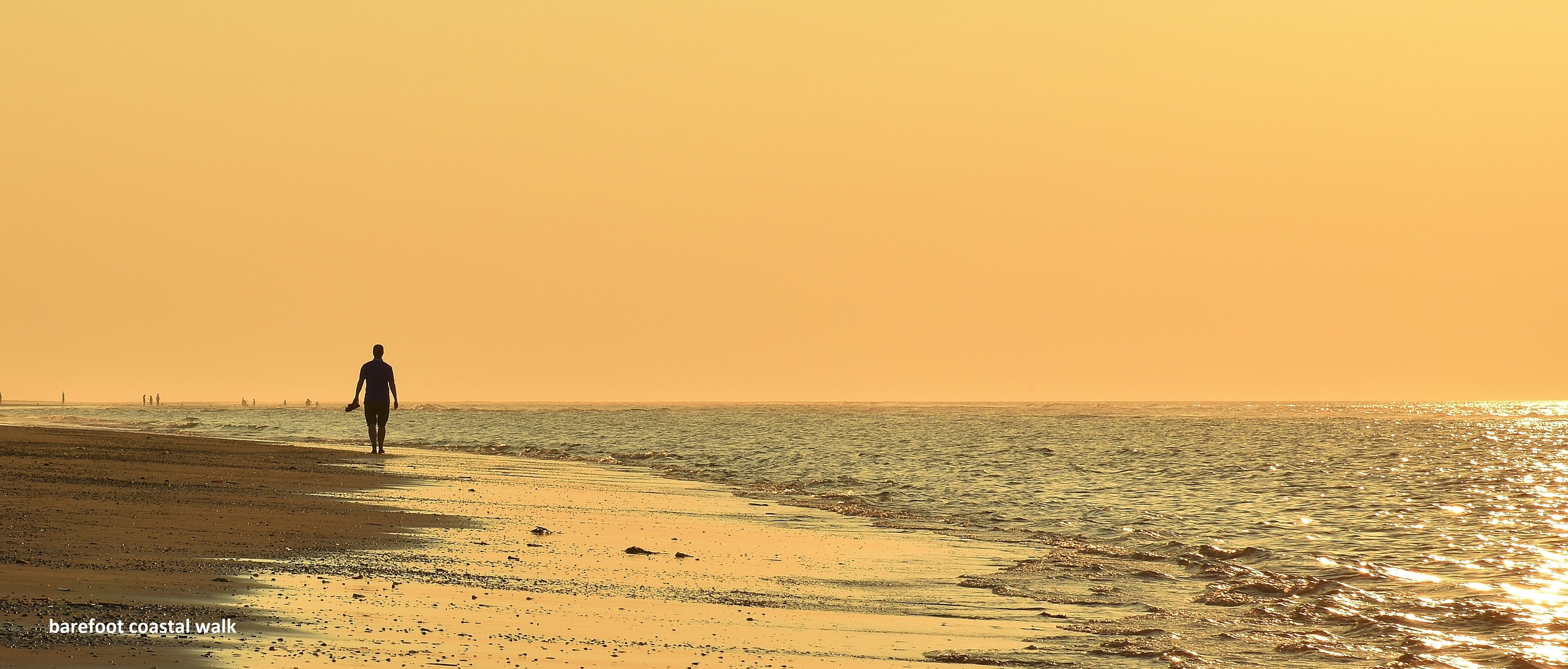 barefoot coastal walk