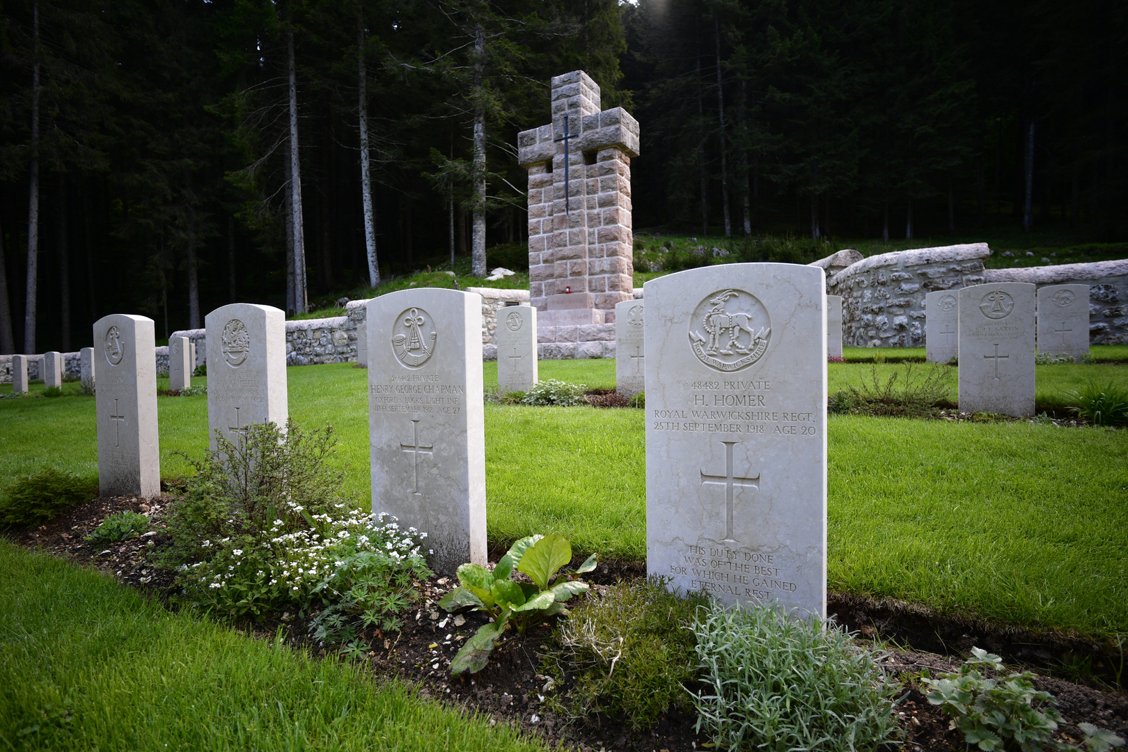 Barenthal Military Cemetery Asiago