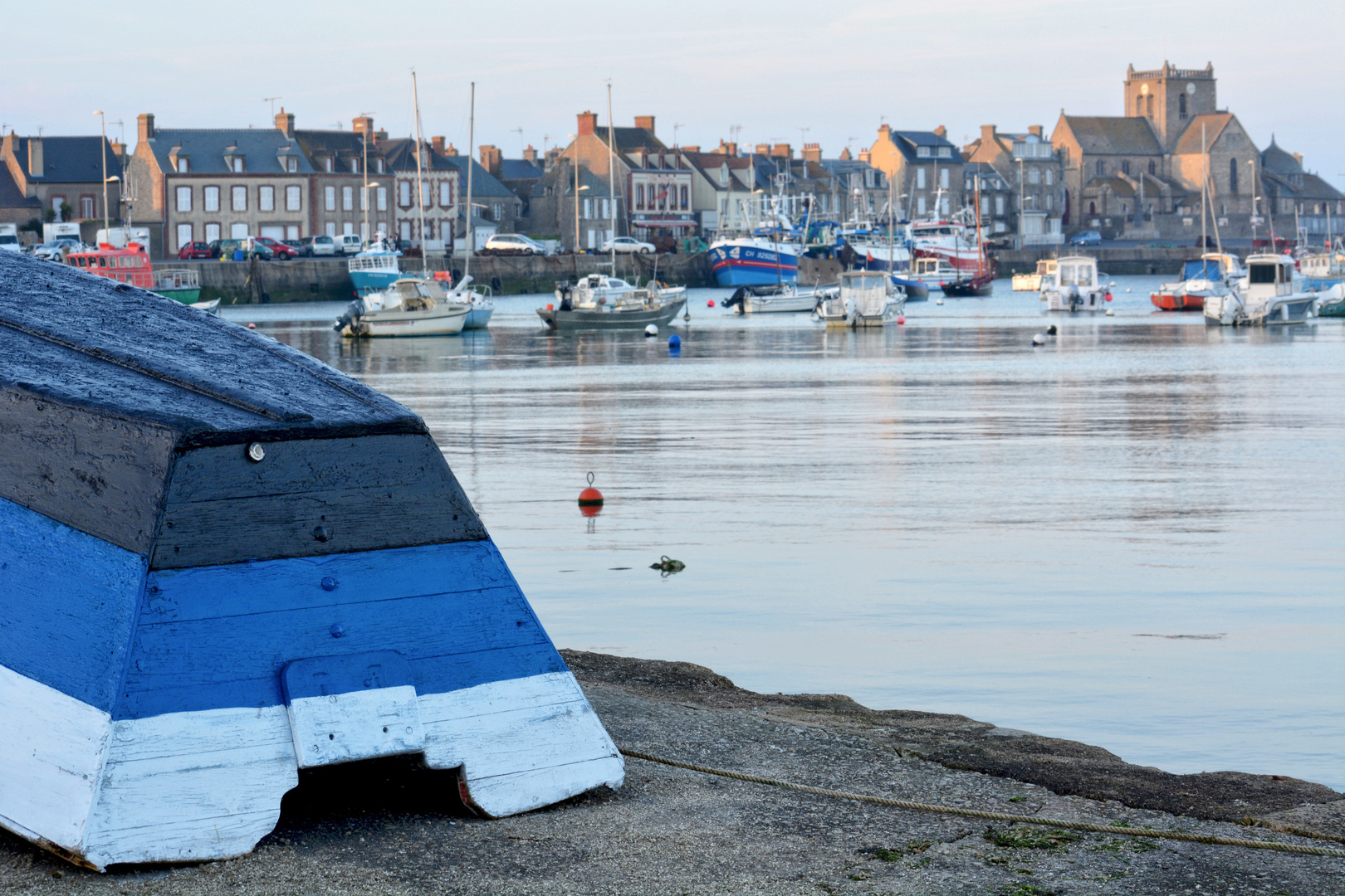 Barfleur - Blick über den Hafen