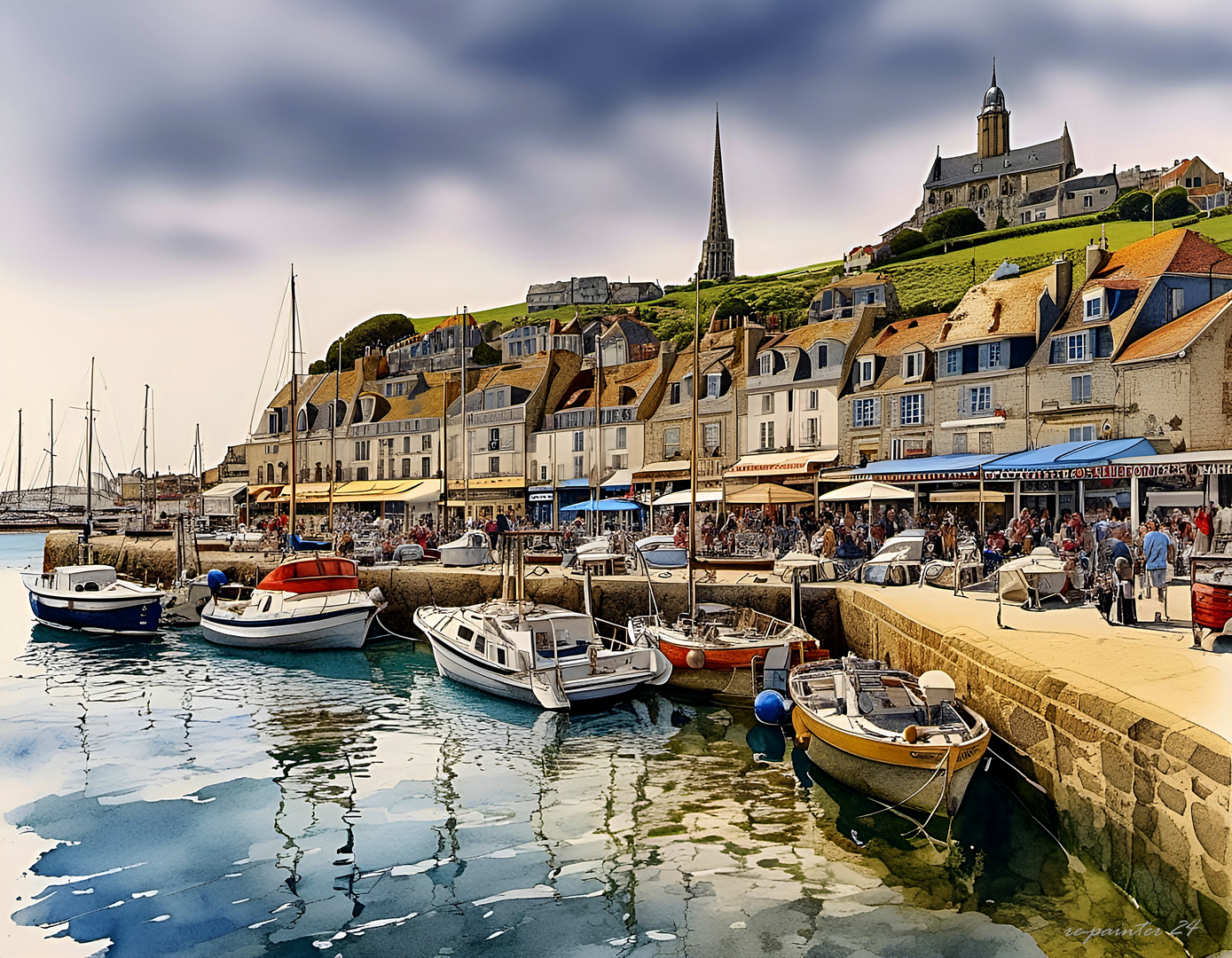 Barfleur est l'un des plus beaux villages de France