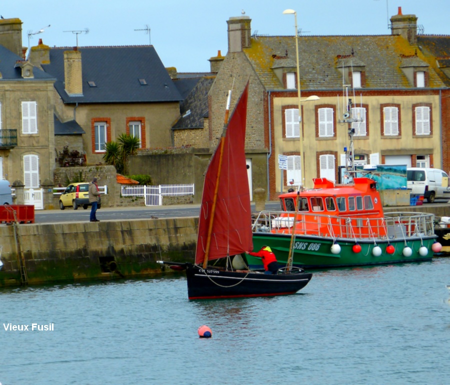 Barfleur et les bateaux à voile