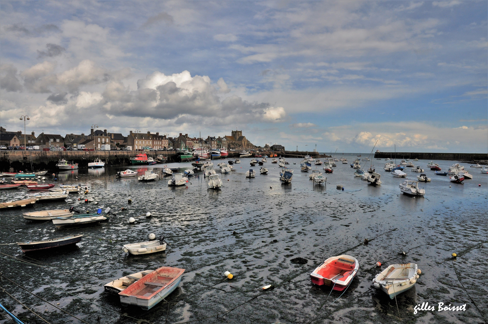 Barfleur, le cœur à marée basse